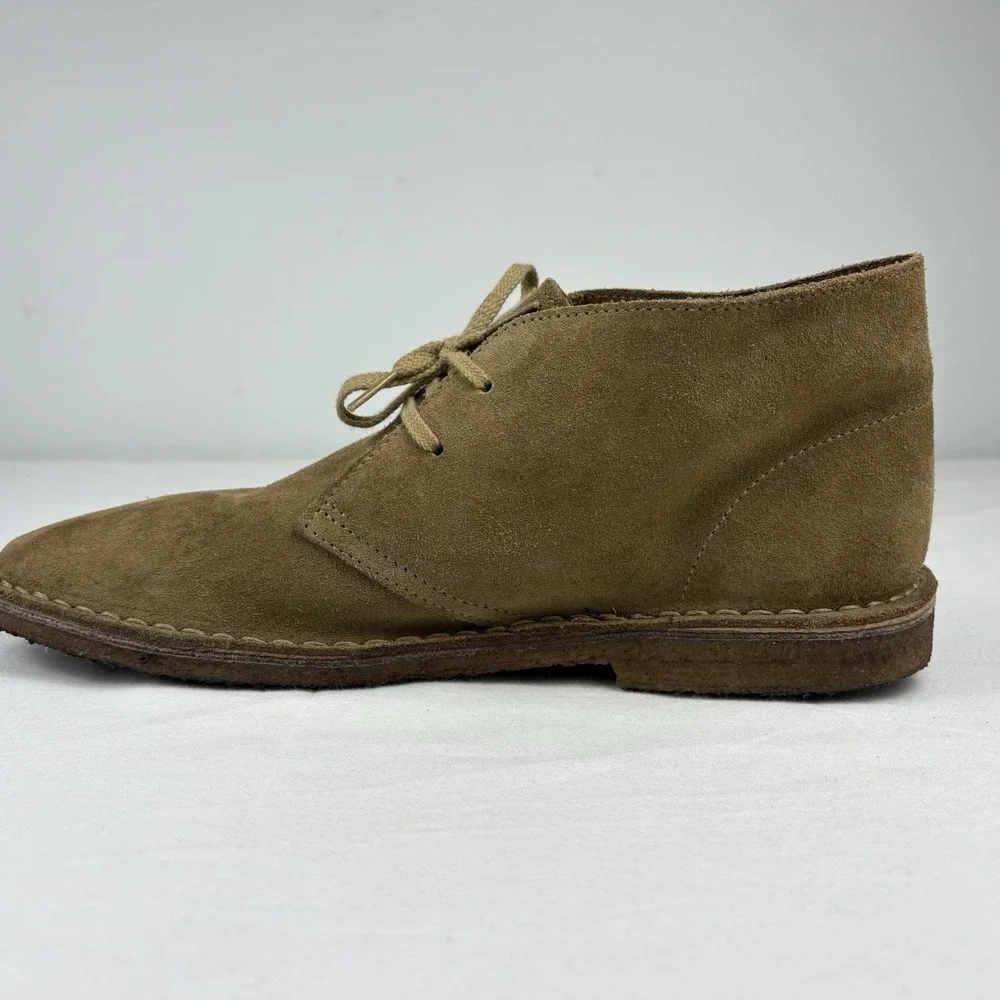 J. Crew MacAlister Suede Leather Desert Chukka Boots Crepe Sole 10M Italy